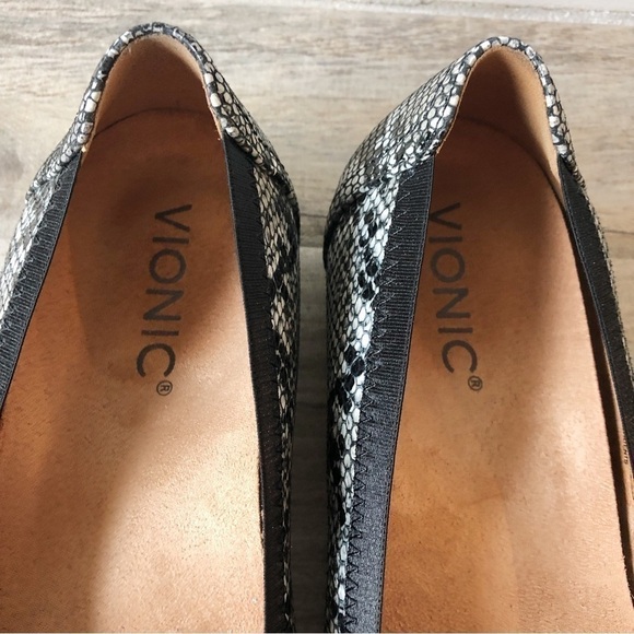 Vionic Caroll Ballet Flats Snakeskin - Picture 10 of 13